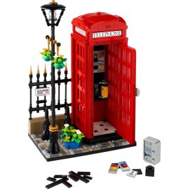 LEGO® Londoni piros telefonfülke