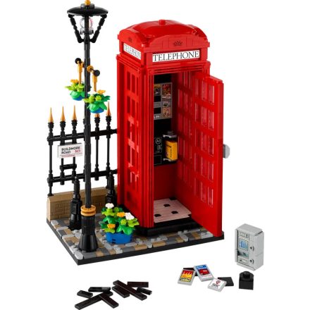 LEGO® Londoni piros telefonfülke