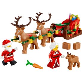 LEGO®A Mikulás ünnepi szánkózós kalandjai