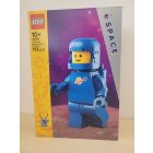  LEGO® Nagy méretű kék űrhajós minifigura - sérült dobozos