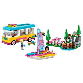 LEGO® Erdei lakóautó és vitorlás