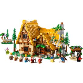 LEGO® Hófehérke és a hét törpe házikója