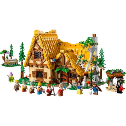 LEGO® Hófehérke és a hét törpe házikója