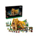 LEGO® Hófehérke és a hét törpe házikója