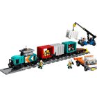 LEGO® Kikötői tehervonat daruval és teherautóval