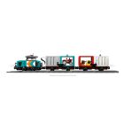 LEGO® Kikötői tehervonat daruval és teherautóval