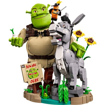 LEGO® Shrek, Szamár és Csizmás Kandúr-sérült dobozos
