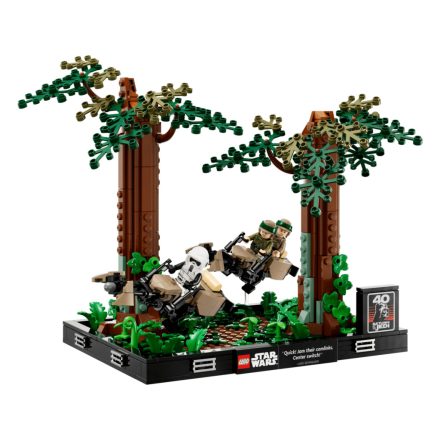 Endor™ sikló üldözés dioráma